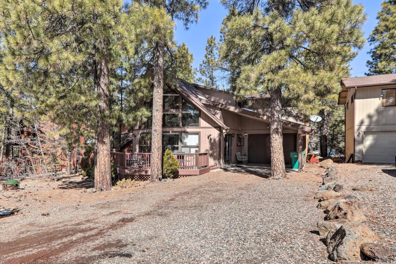 Munds Park Cabin With Fire Pit And Wraparound Porch! Exteriör bild