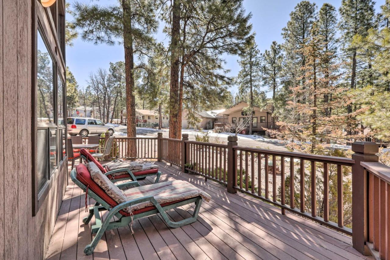 Munds Park Cabin With Fire Pit And Wraparound Porch! Exteriör bild